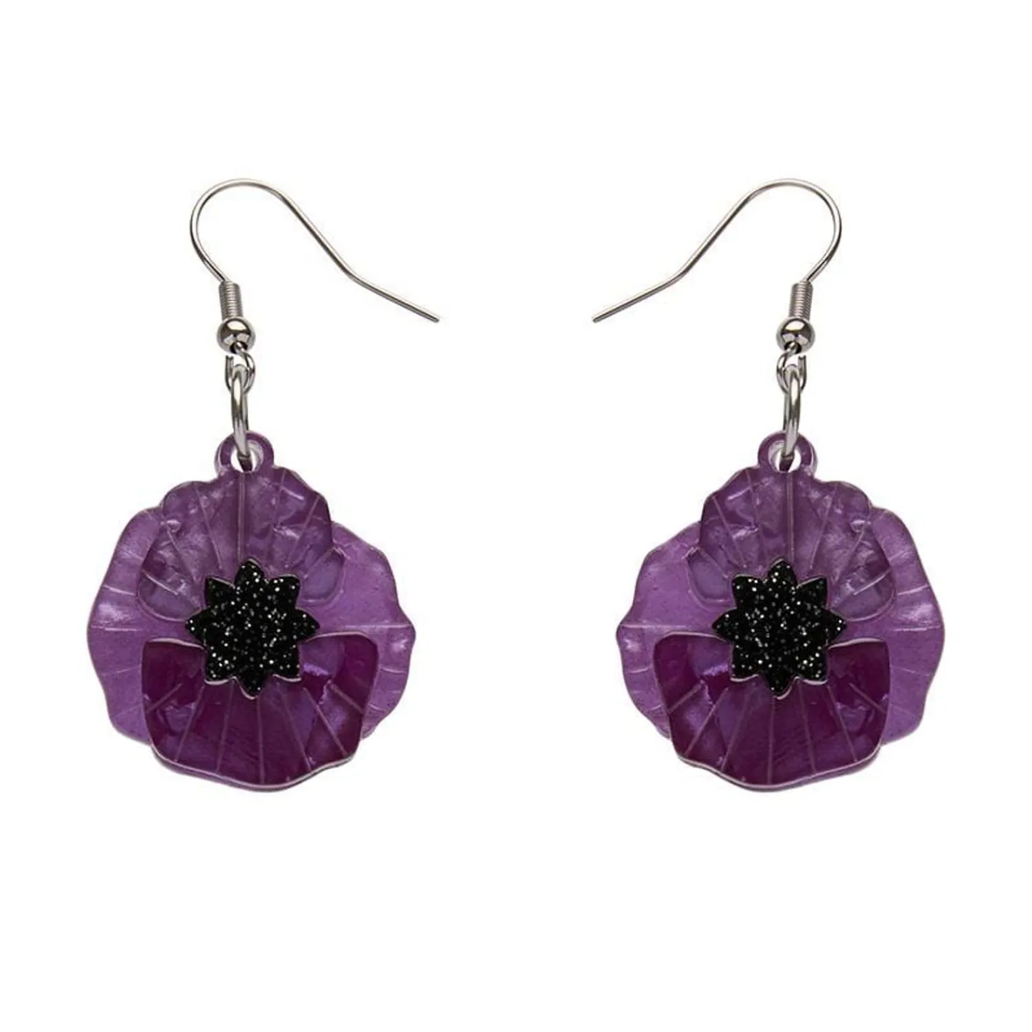 Poppy Field Drop Earrings^Erstwilder Discount