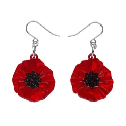 Poppy Field Drop Earrings^Erstwilder Outlet