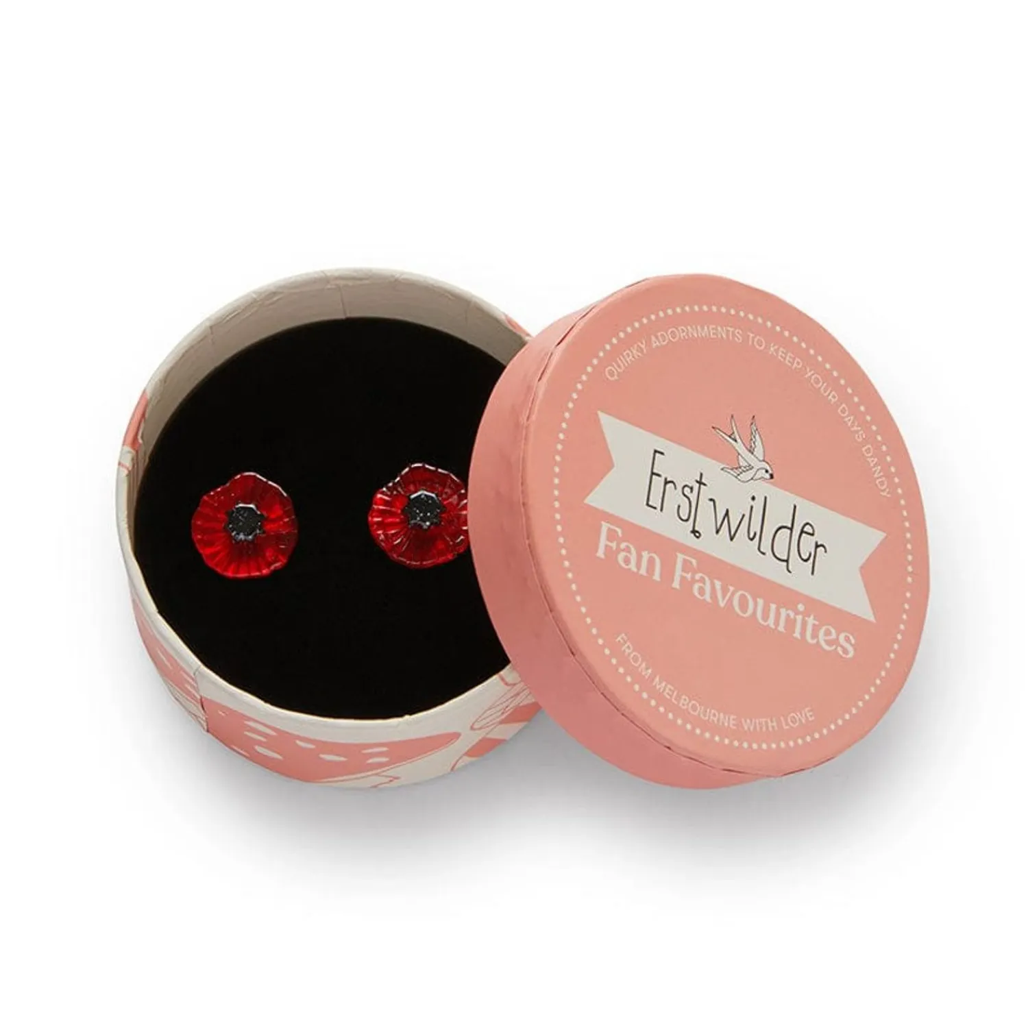 Poppy Field Stud Earrings^Erstwilder Outlet