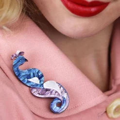 Precious Peafowl Bird Brooch^Erstwilder Best