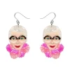 Pretty In Pom Poms Iris Drop Earrings^Erstwilder New