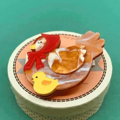 Proud Mother Hen Brooch^Erstwilder Discount