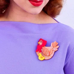 Proud Mother Hen Brooch^Erstwilder Discount