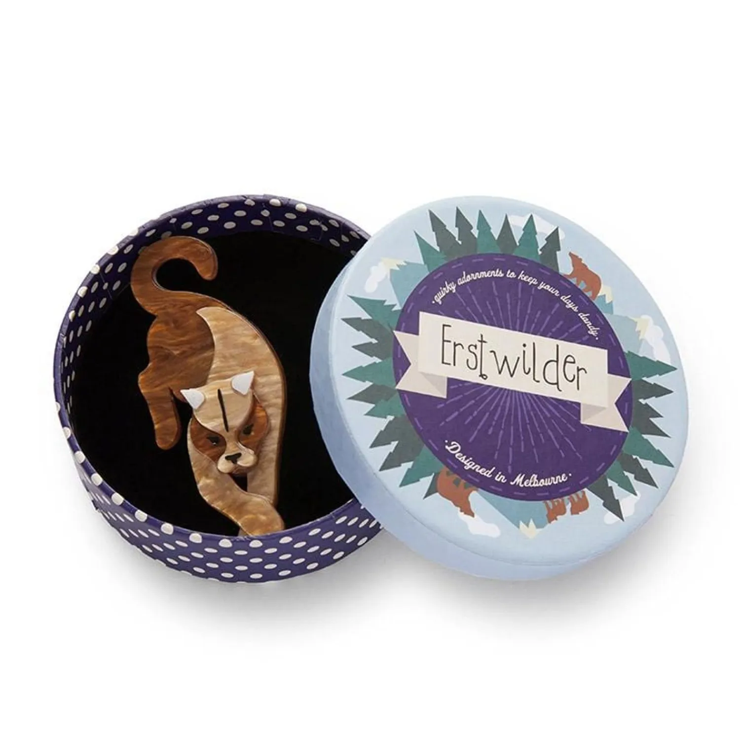 Puma Pride Brooch^Erstwilder New