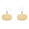Pumpkin Mirror Drop Earrings - Gold^Erstwilder Hot