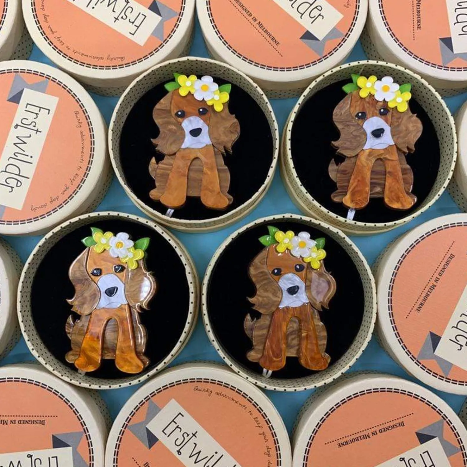 Puppy Love Brooch^Erstwilder Online