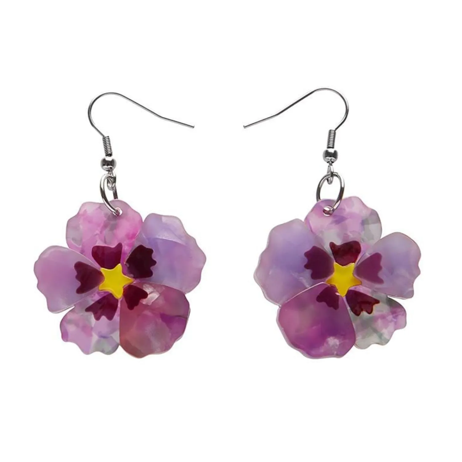 Purple Prose Earrings^Erstwilder Outlet