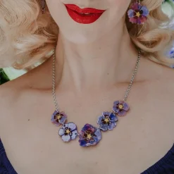 Purple Prose Necklace^Erstwilder