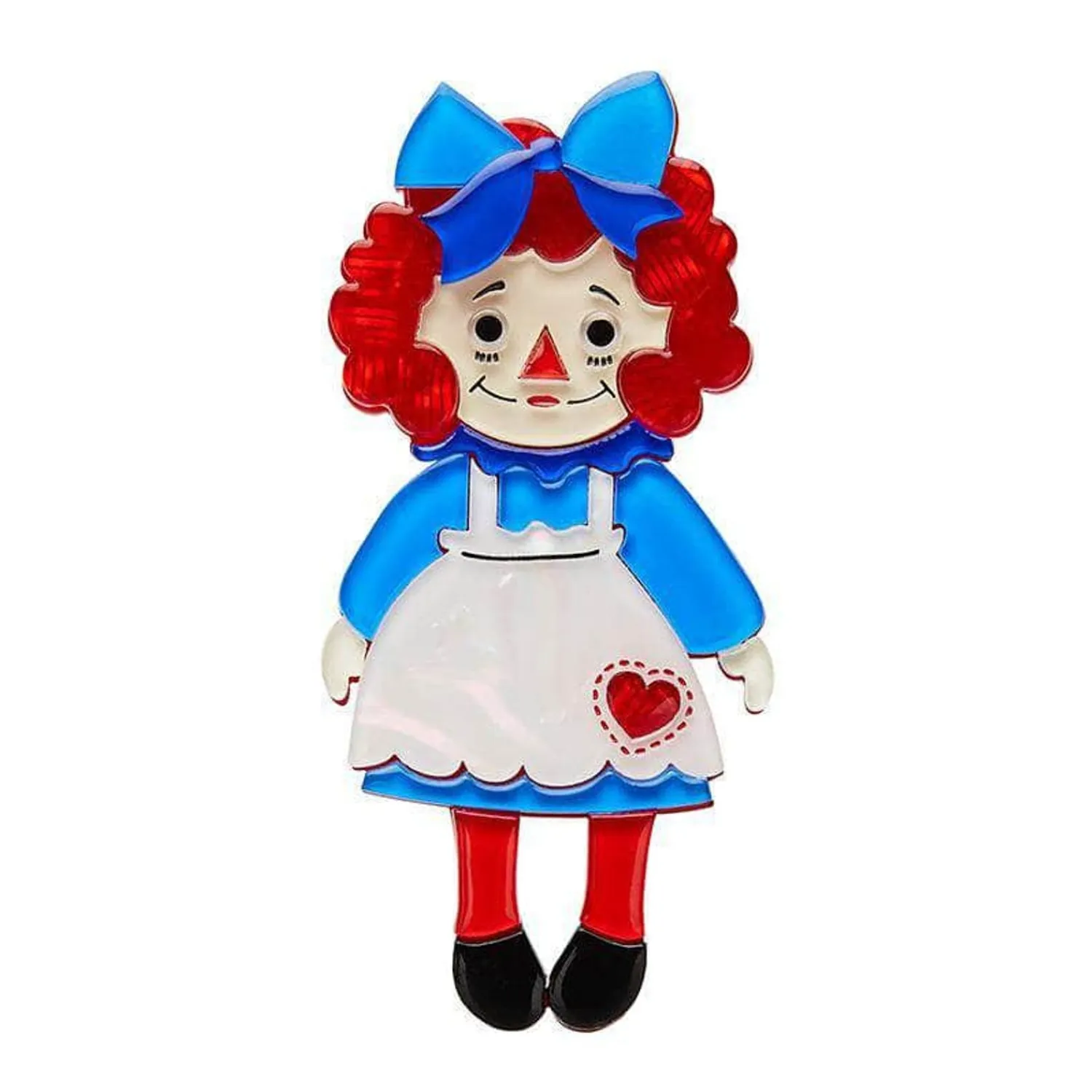 Raggedy Annie Doll Brooch^Erstwilder Sale