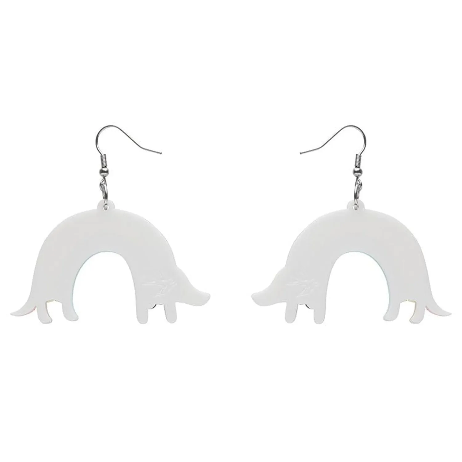 Rainbow Ruff Earrings^Erstwilder Clearance