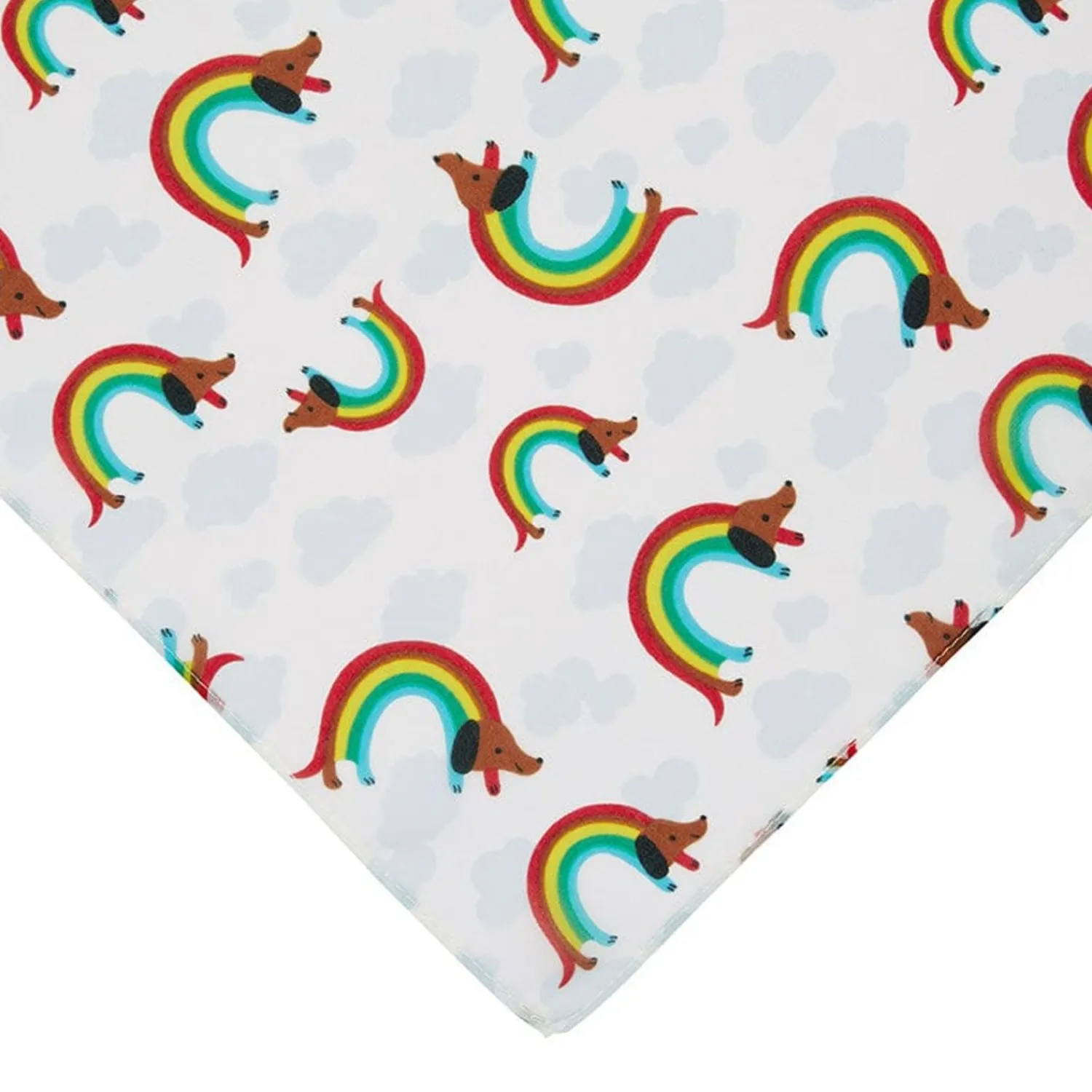 Rainbow Ruff Head Scarf White^Erstwilder Sale