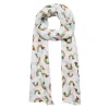 Rainbow Ruff Neck Scarf White^Erstwilder Best
