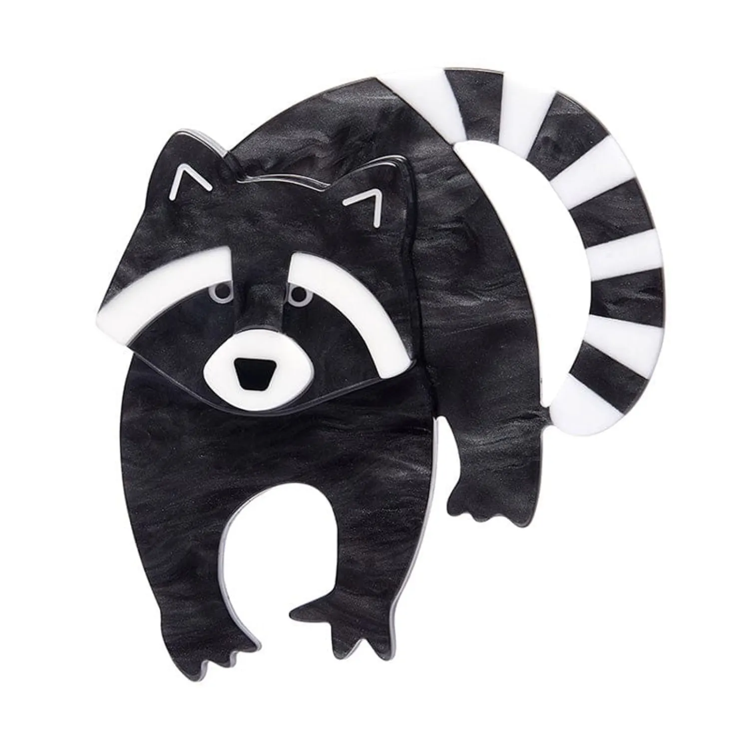 Randy Raccoon Brooch^Erstwilder Clearance