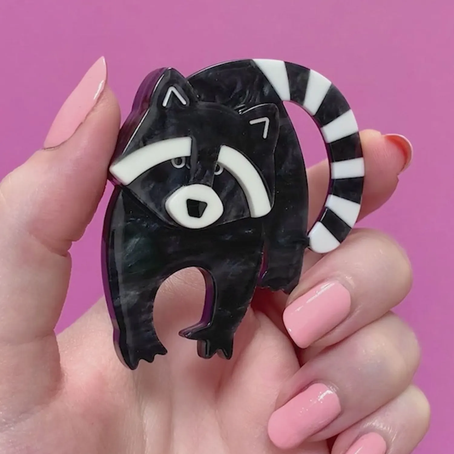 Randy Raccoon Brooch^Erstwilder Clearance
