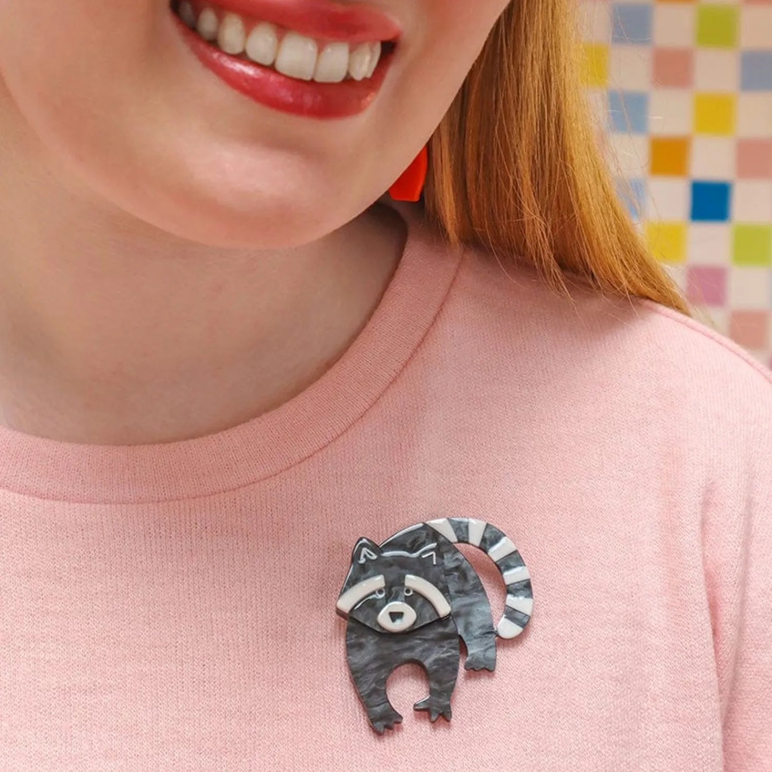 Randy Raccoon Brooch^Erstwilder Clearance