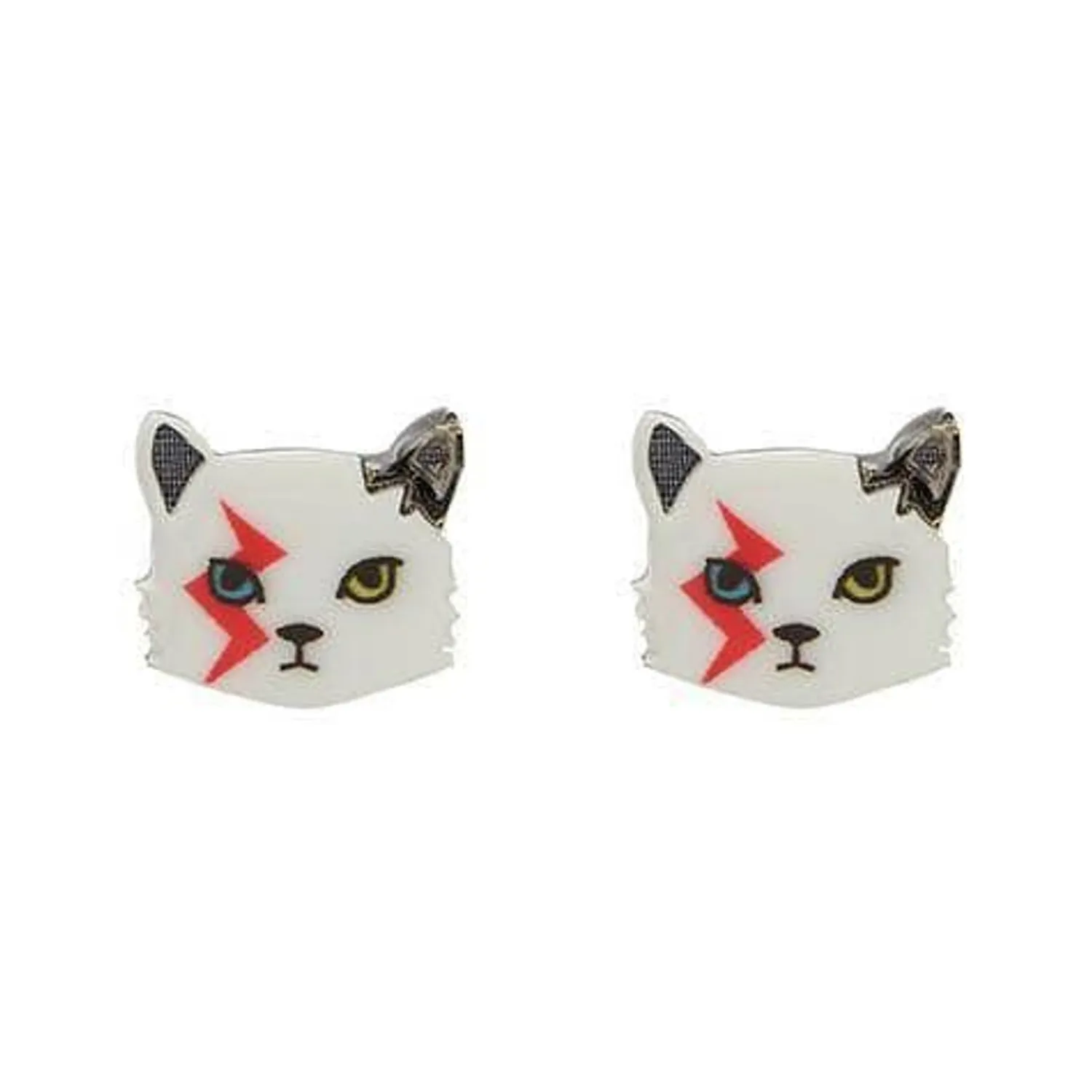 Rebel, Rebel Cat Earrings^Erstwilder Online