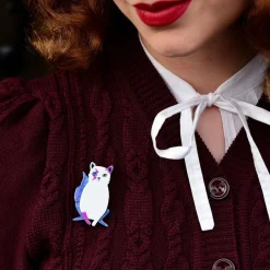 Rebel, Rebel Mini Brooch^Erstwilder Discount