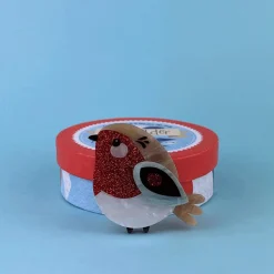 Red Robbin Brooch^Erstwilder Clearance