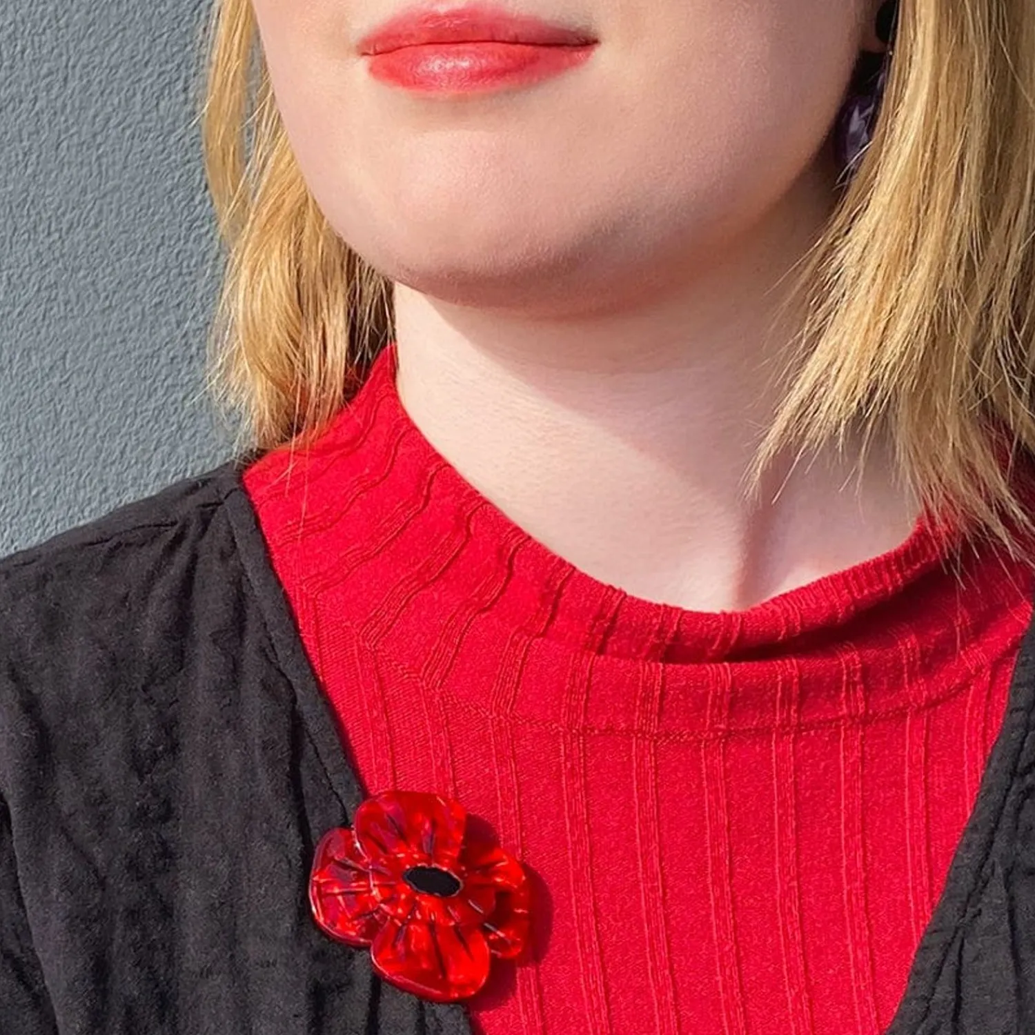 Remembrance Poppy Brooch^Erstwilder Sale