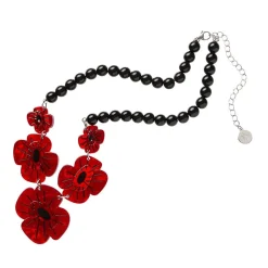 Remembrance Poppy Necklace^Erstwilder Outlet