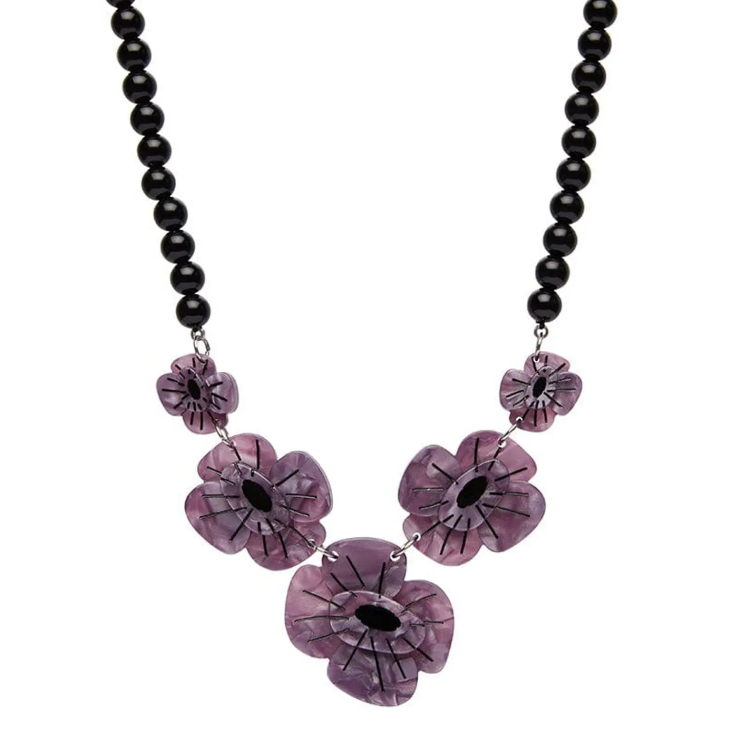 Remembrance Poppy Necklace^Erstwilder Sale