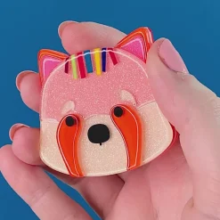 Rhonda The Red Panda Brooch^Erstwilder Clearance