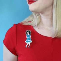 Rockabilly Queen Brooch^Erstwilder Discount