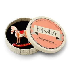 Rocking Reminiscence Horse Brooch^Erstwilder Discount