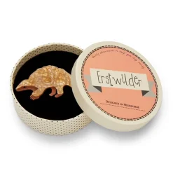Roly Poly Pangolin Brooch^Erstwilder New