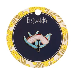 Ruby Red-Flowering Gum Enamel Pin^Erstwilder Best