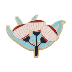 Ruby Red-Flowering Gum Enamel Pin^Erstwilder Best