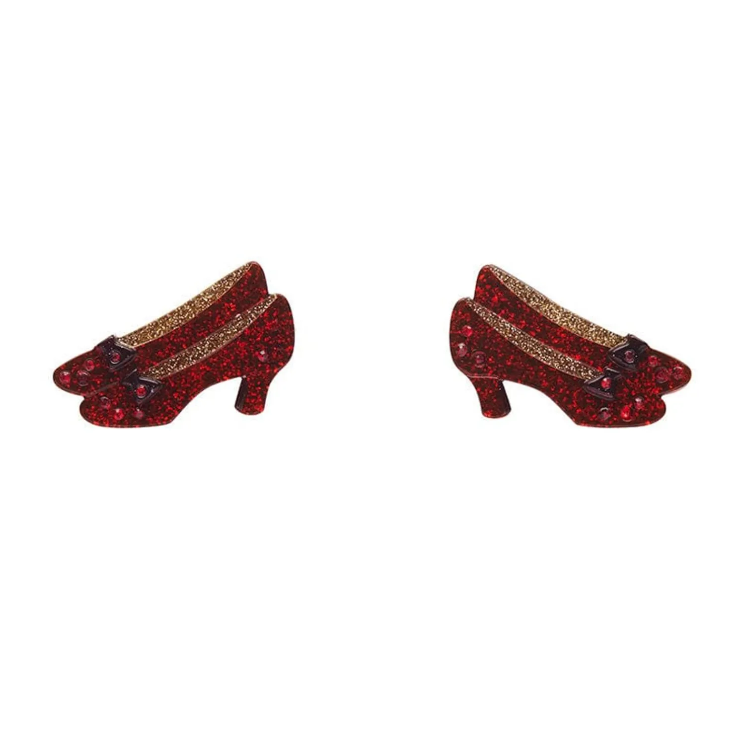 Ruby Slippers Double Brooch^Erstwilder Online