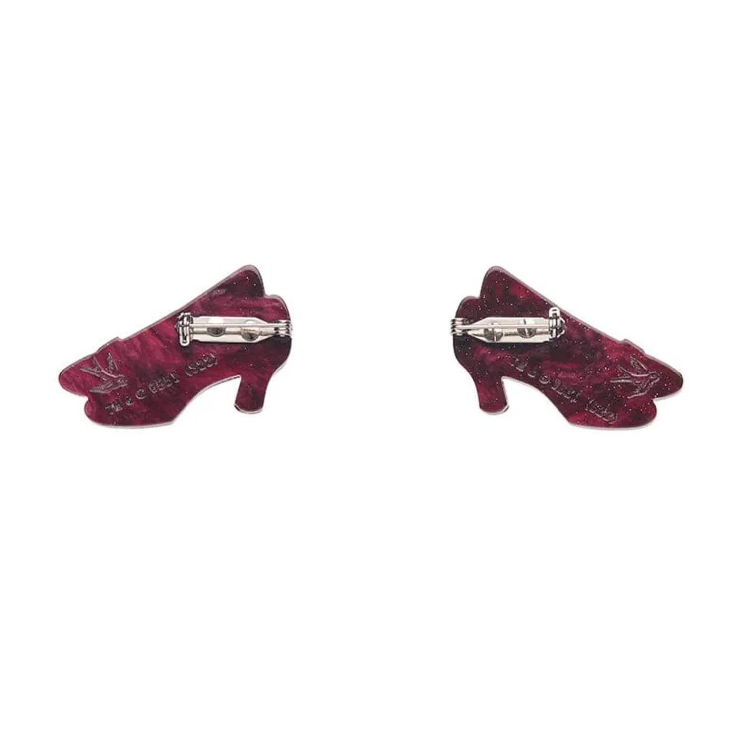 Ruby Slippers Double Brooch^Erstwilder Online