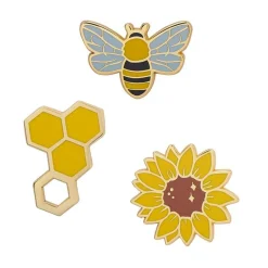 Salubrious Sunflower Enamel Pin^Erstwilder Discount