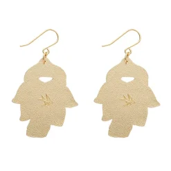 Scarf Souvenir Enamel Drop Earrings^Erstwilder