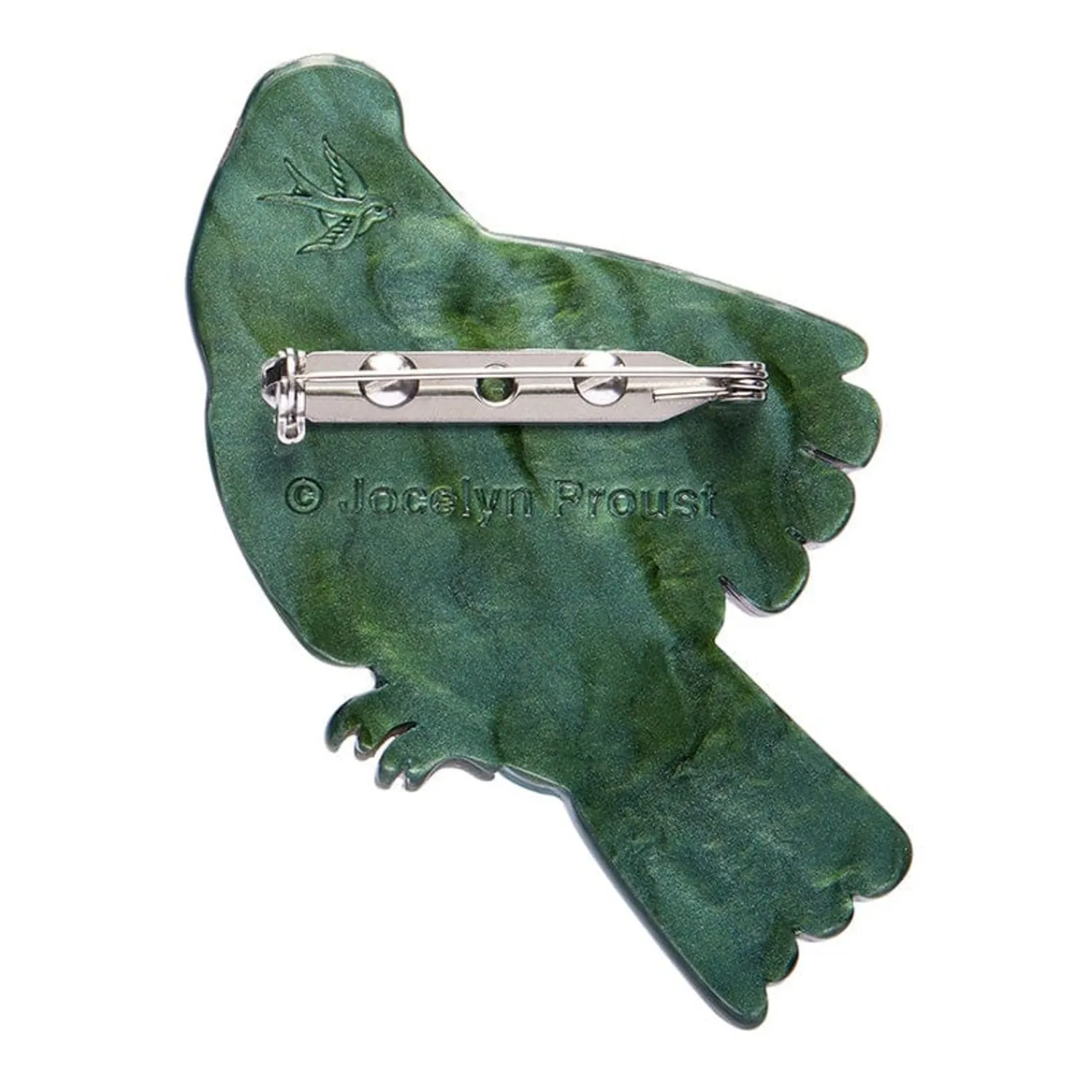 Scarlet Sovereign Brooch^Erstwilder Clearance
