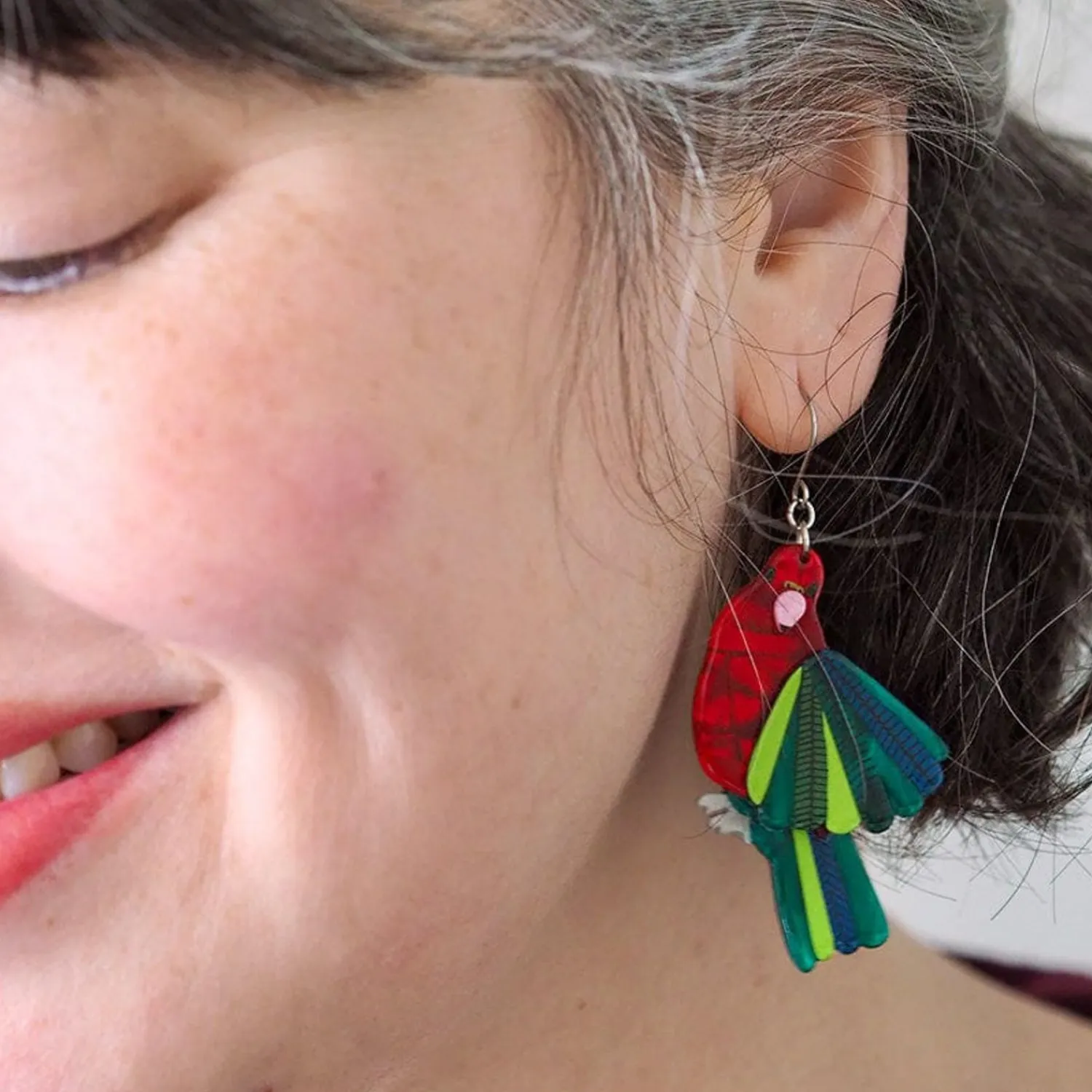 Scarlet Sovereign Earrings^Erstwilder Outlet