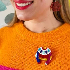 Seasonal Sweater Brooch^Erstwilder Sale