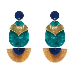 Secret Scarab Drop Earrings^Erstwilder Clearance