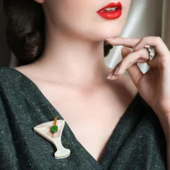 Shaken, Not Stirred Brooch^Erstwilder