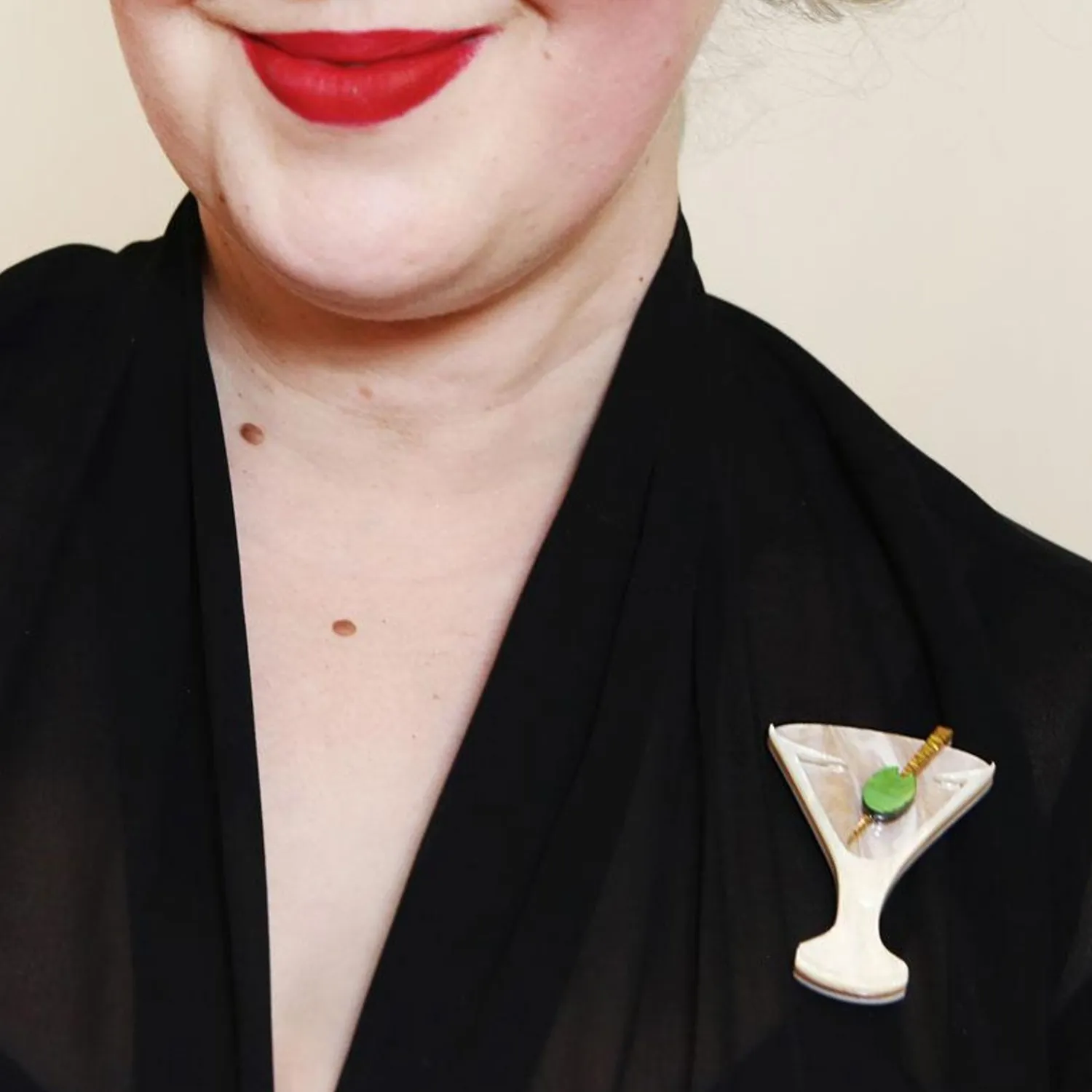 Shaken, Not Stirred Brooch^Erstwilder