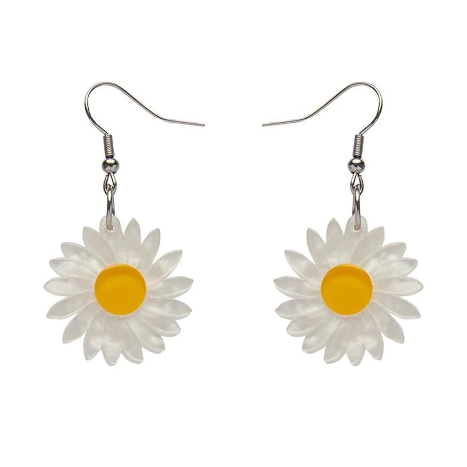 She Loves Me Daisy Drop Earrings^Erstwilder Clearance