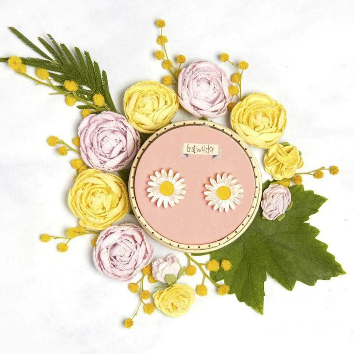 She Loves Me Daisy Earrings^Erstwilder Clearance