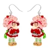 Simple Strawberry Pleasures Drop Earrings^Erstwilder Hot