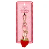Sitting On A Strawberry Enamel Key Ring^Erstwilder Best