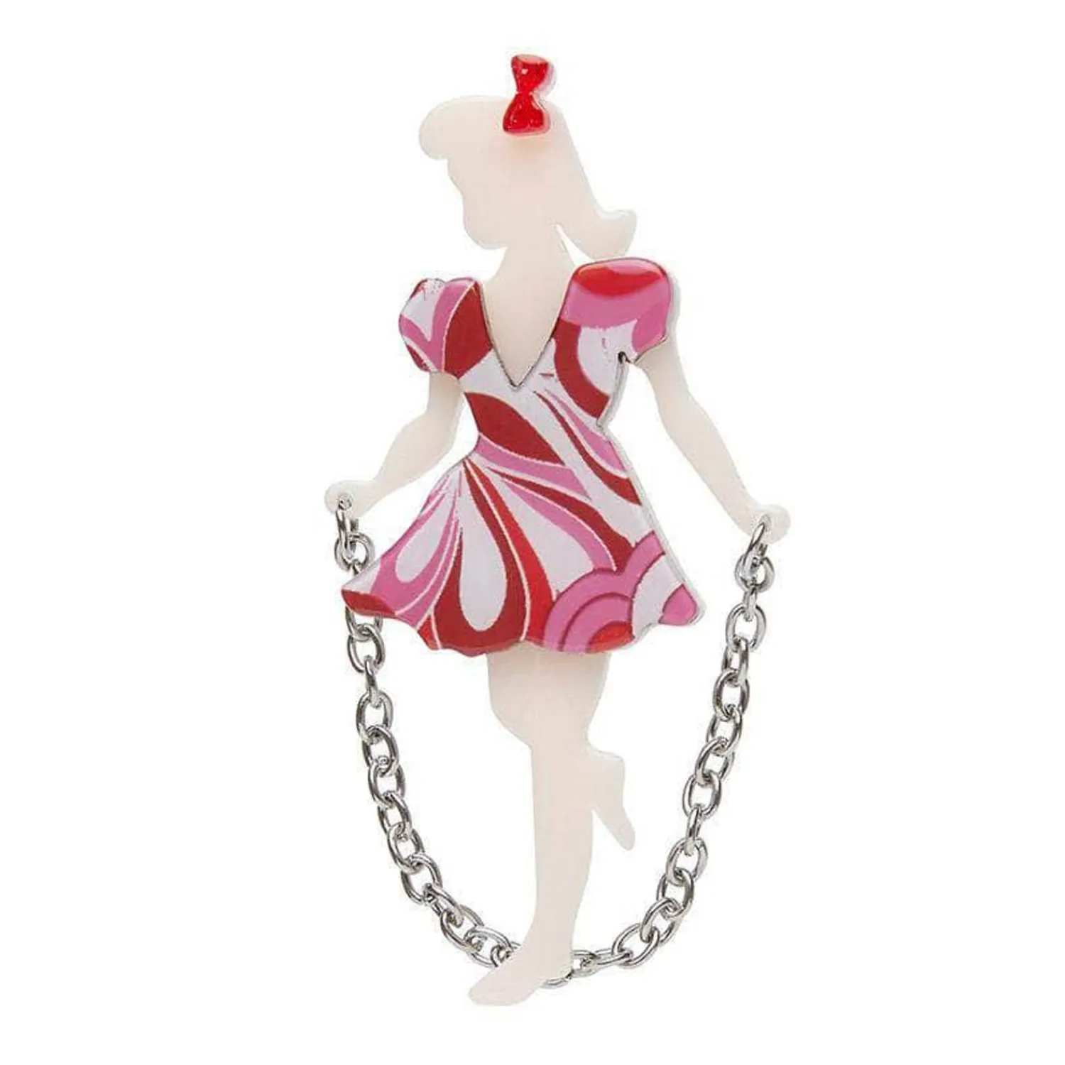 Skipping Suzie Brooch^Erstwilder Clearance