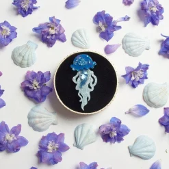 Slippin' Under Jellyfish Brooch^Erstwilder Hot