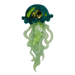 Slippin' Under Jellyfish Brooch^Erstwilder New