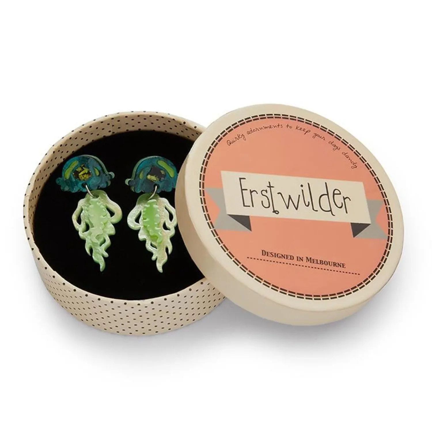 Slippin' Under Jellyfish Earrings^Erstwilder Best