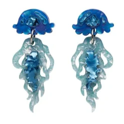 Slippin' Under Jellyfish Earrings^Erstwilder New